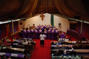 quilting-group Quilts that are sent to Lutheran World Relief