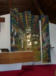 Easter Banners with water, butterfly, lion and wheat