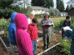 Reading the "Parable of the Sower" to start Sunday School lesson